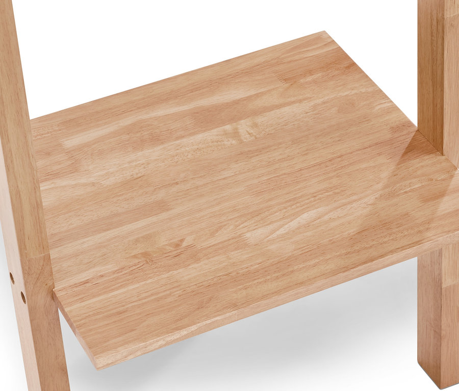 Detailaufnahme eines Leiterregals.