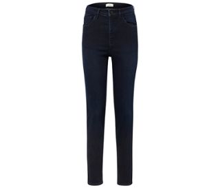 Dark blue rinsed