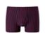 Gerippte, rote SCHIESSER Shorts mit Bio-Baumwolle.