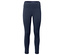 Dunkelblaue Thermo-Lauftight.