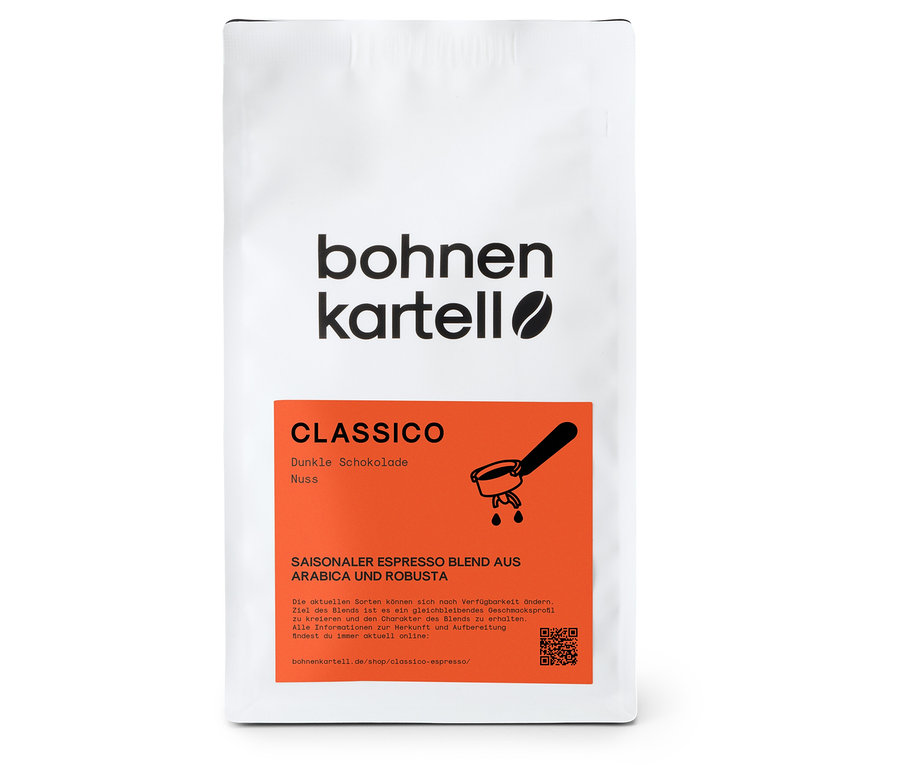bohnenkartell - Classico Espresso - 250 g Ganze Bohne