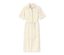 NAH/STUDIO Seersucker-Kleid | ungefärbte Baumwolle, Undyed.