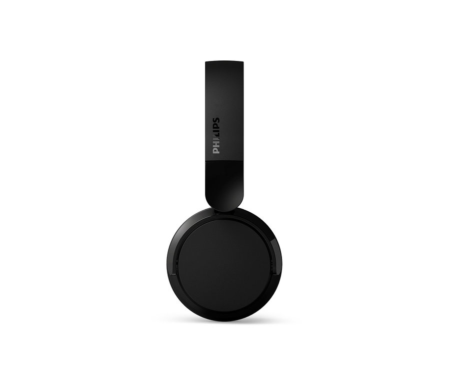 Schwarze Philips Bluetooth®-Kopfhörer »H3209« vor einem weißen Hintergrund.