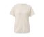 Cremeweißes Blusenshirt.