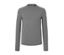 Langarm-Funktionsshirt, anthrazit meliert.