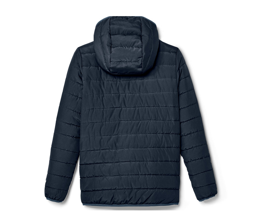 Blaue Kinder-Steppjacke.