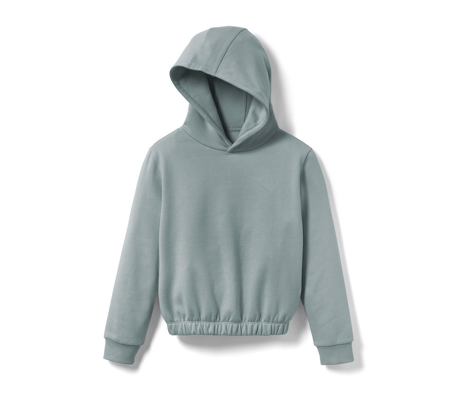Hellblauer Kinder-Sweat-Hoodie.