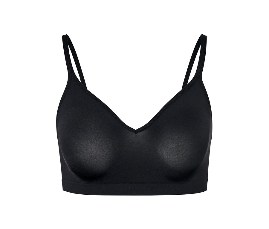 Schwarzer Seamless-Soft-BH.