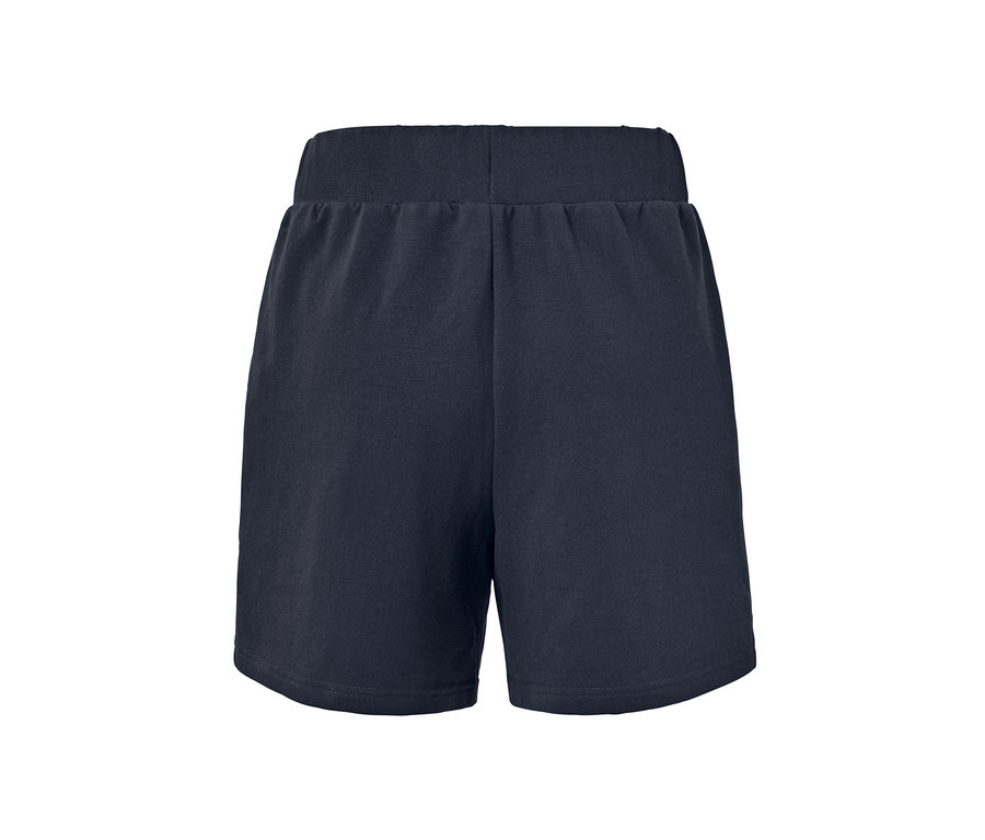 Navy Sweatshorts.