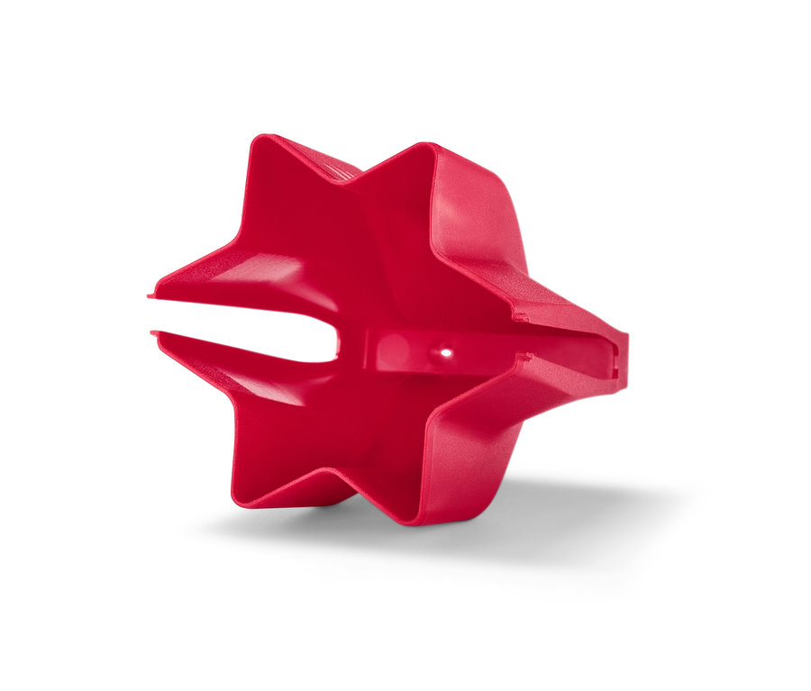 Roter Zimtsternausstecher.