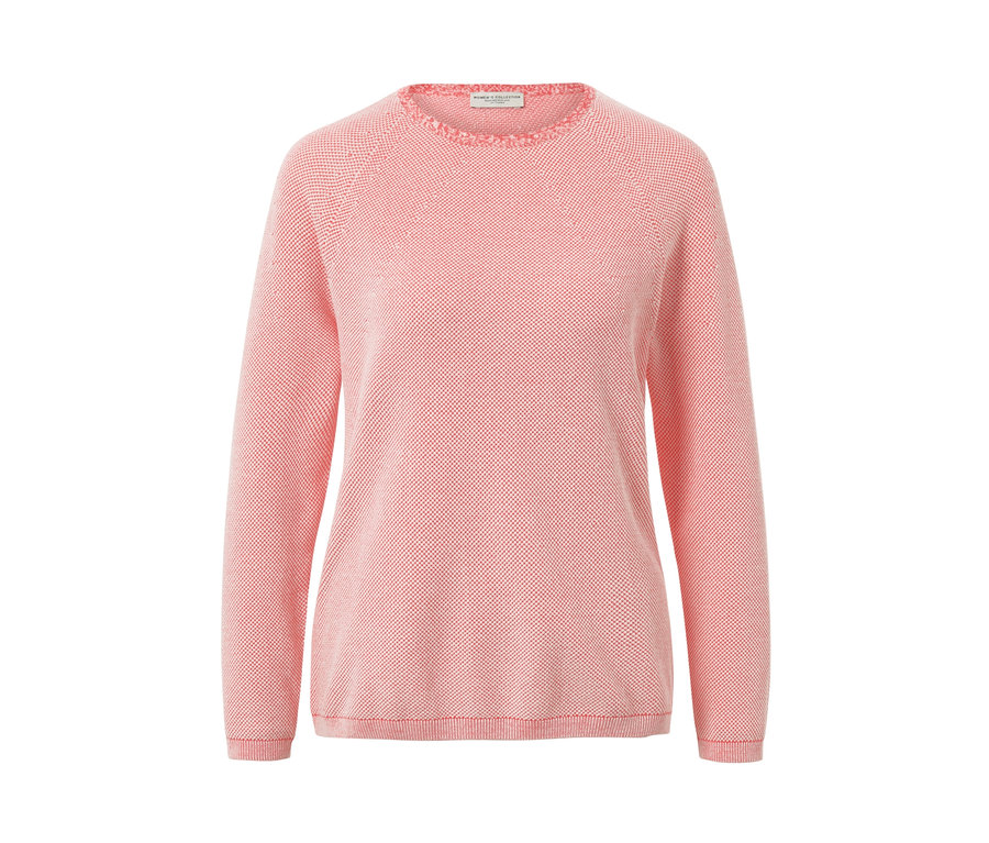 Rosa Strickpullover.