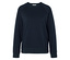 Dunkelblaues Langarm-Sweatshirt.