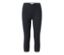 Schwarze 3/4-Leggings mit Spitzenborte.