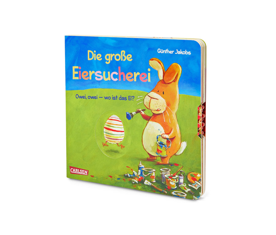 Abbildung des Buchs »Die große Eiersucherei«.