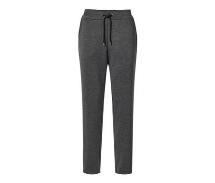 Graue Joggpants mit Kordelzug.