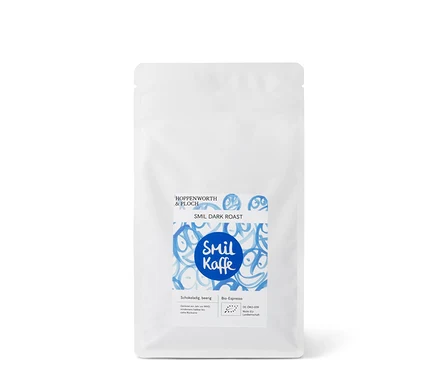 Eine Packung Hoppenworth & Ploch - Smil - Dark Roast Omni-Roast - 250 g.