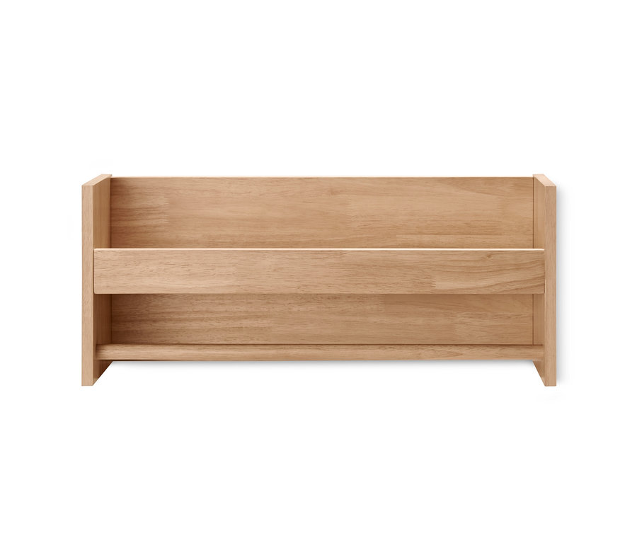 Wand-Handtuchhalter aus Holz.