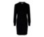 Schwarzes Strickkleid.