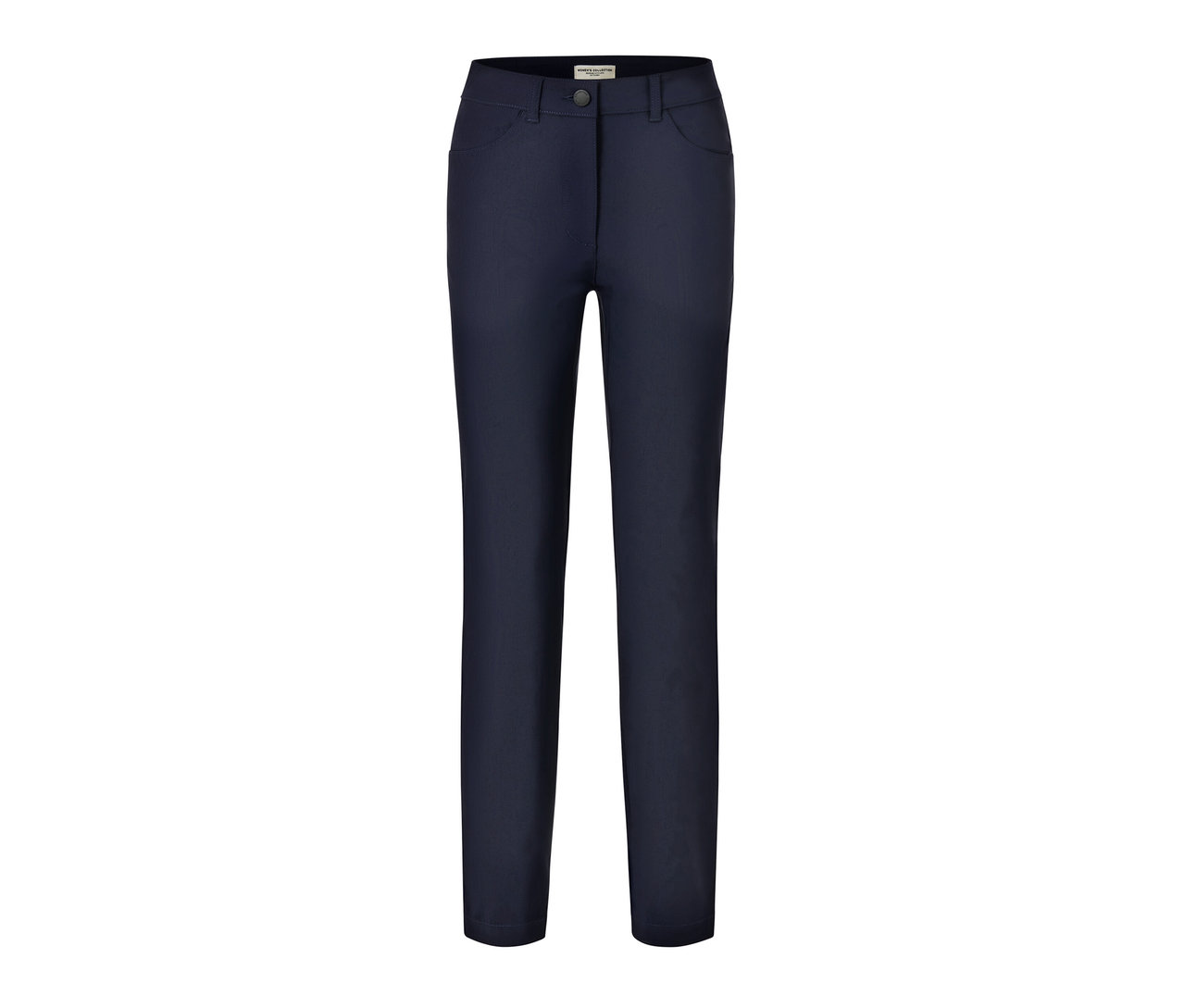 Dunkelblaue Bengalin-Hose.
