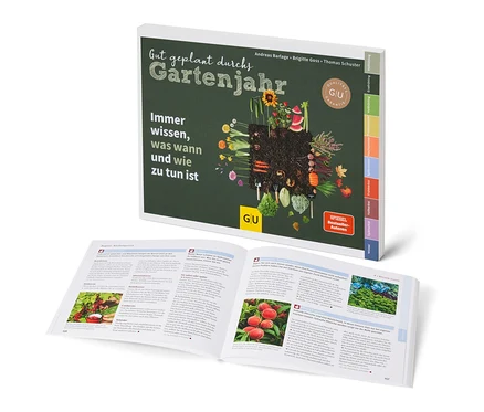 Buch "Gut geplant durchs Gartenjahr".
