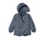 Kleinkinder-Regenjacke mit Schnecken-Alloverprint.