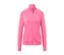 Pinke Funktionsjacke mit Reißverschluss.
