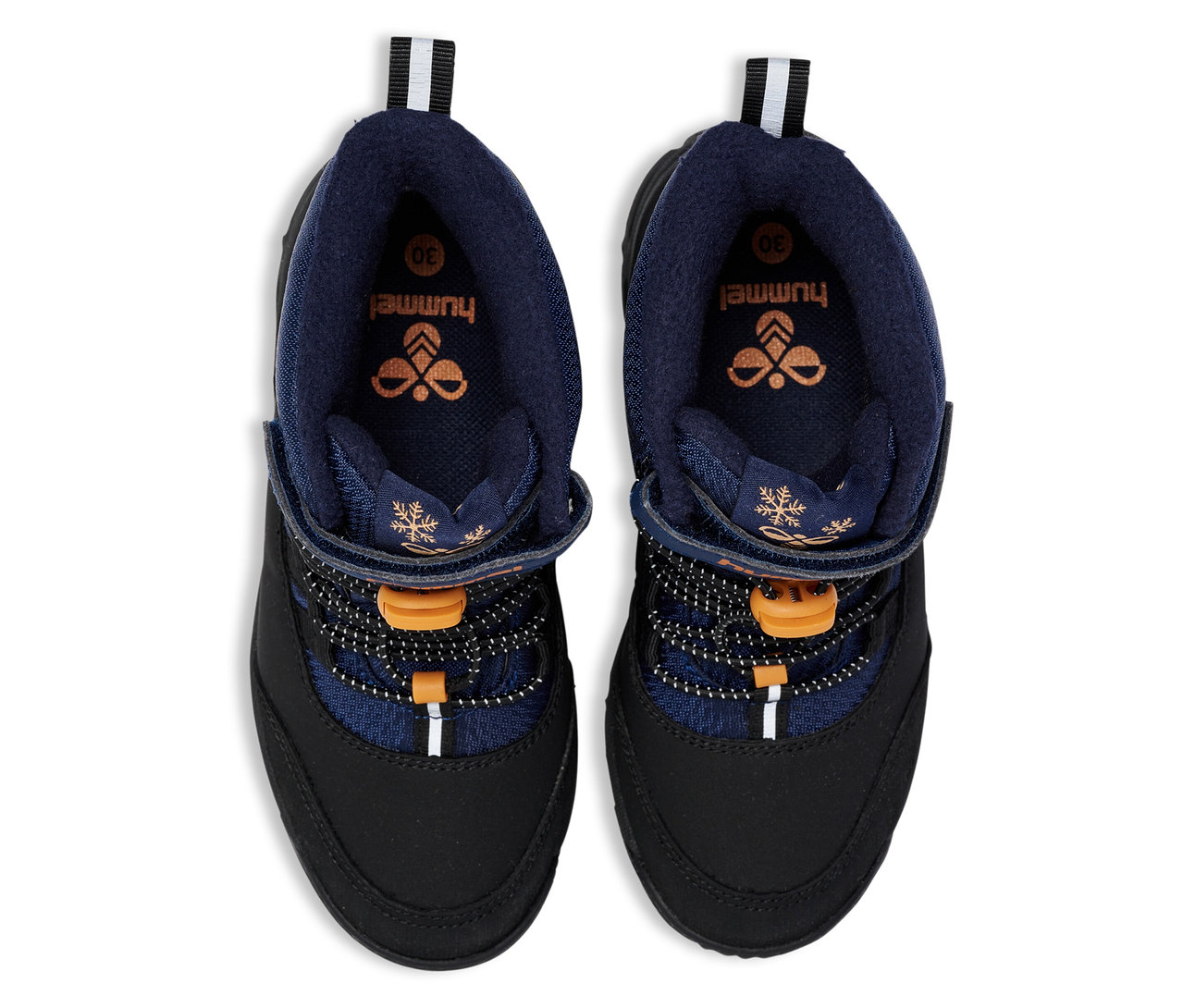 Paar blaue HUMMEL Snow Boot Tex.