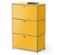 Kommode Metall »CN3« mit 3 Klappenfächern, gelb - /img/gwAHzdSW/64/image.jpeg