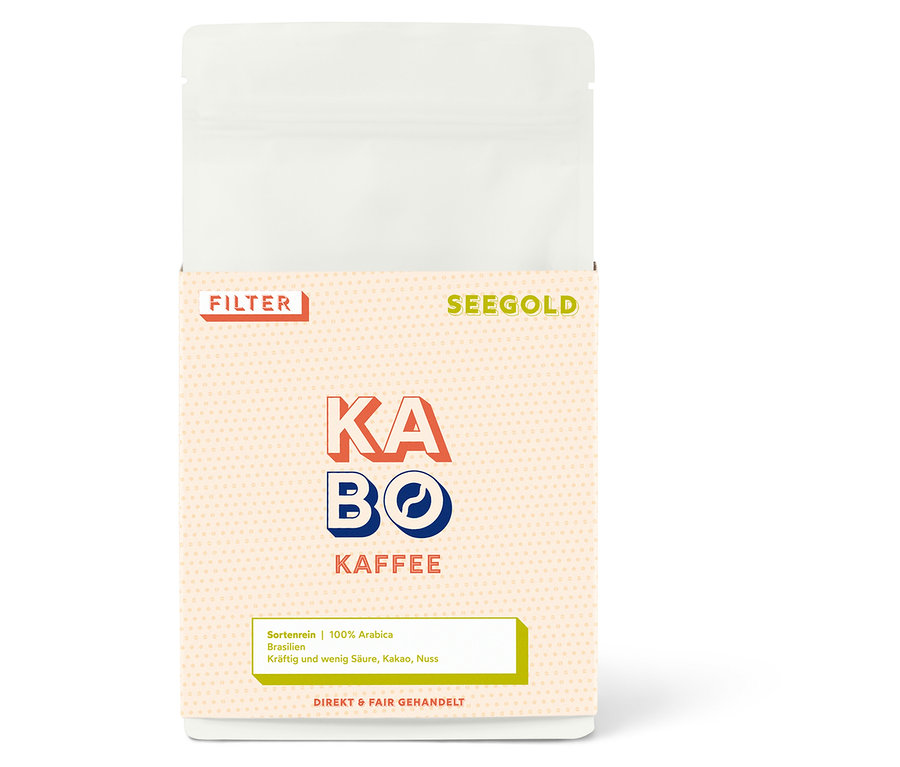 KABO - Seegold Filterkaffee - 250 g Ganze Bohne