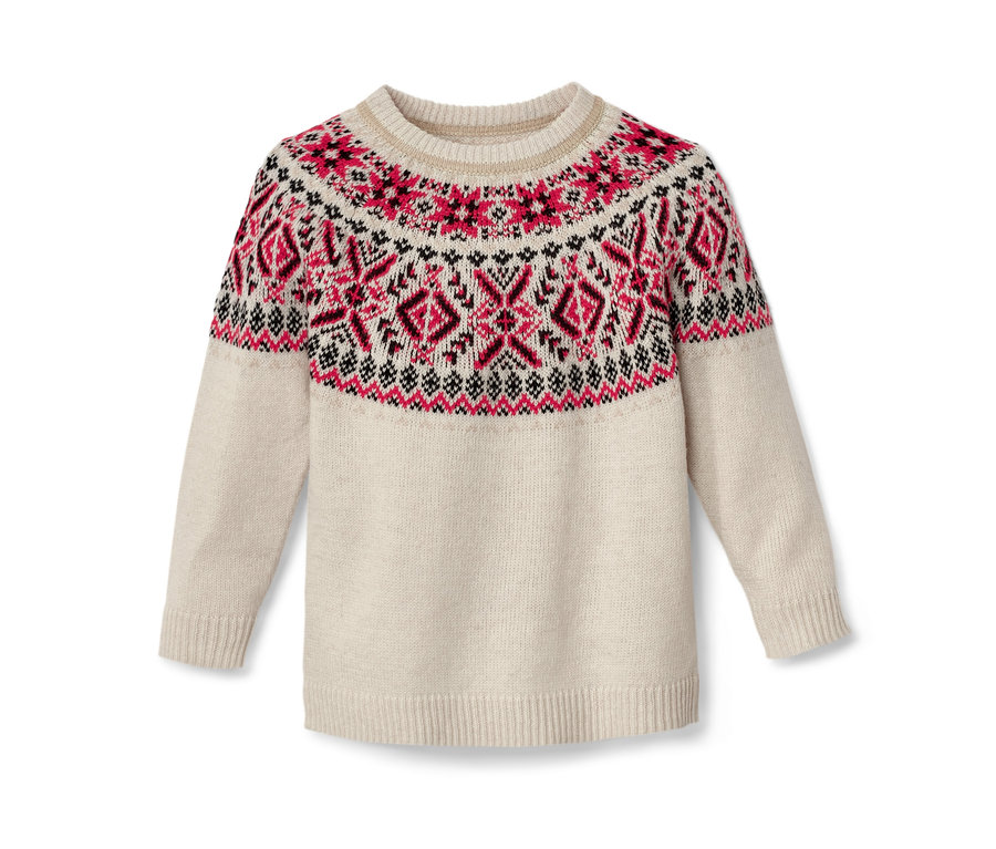 Kinder-Norweger-Strickpullover.