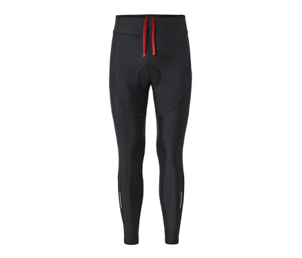 Schwarze Fahrradhose.