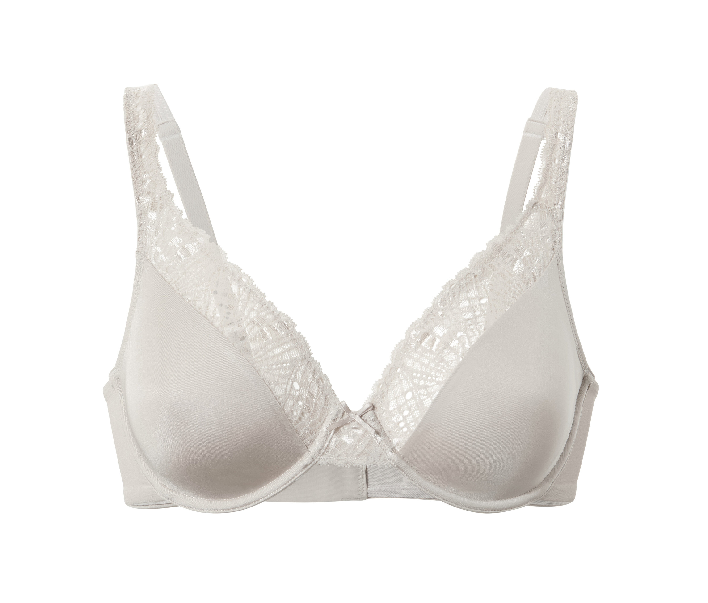 Mandelfarbener Bügel-BH.