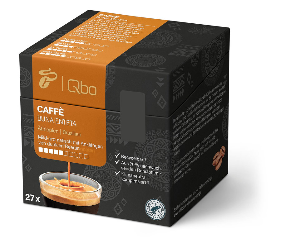 Qbo Caffè BUNA ENTETA – 27 Kapseln´