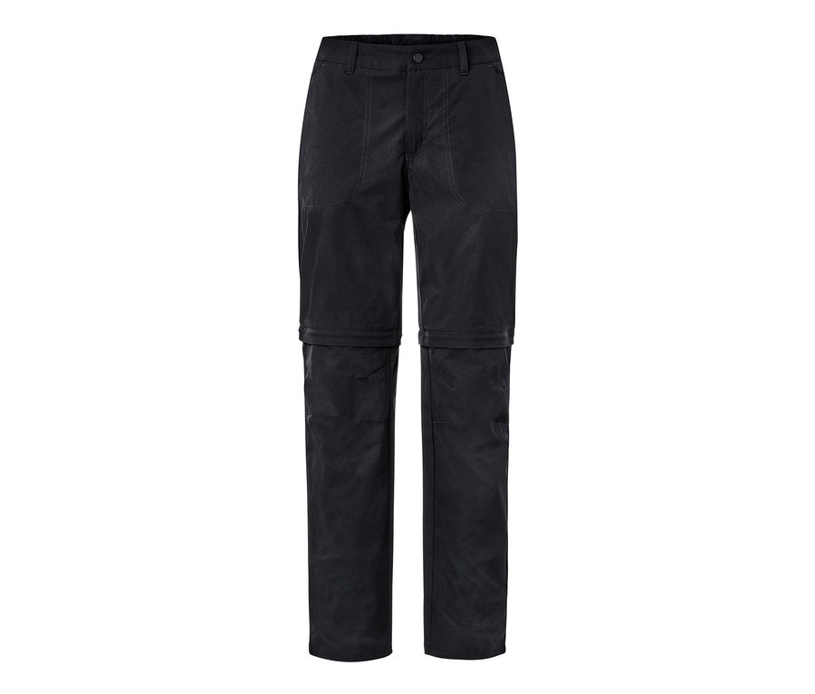 Schwarze 2-in-1-Funktionshose.