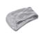 Graues Turban-Handtuch.