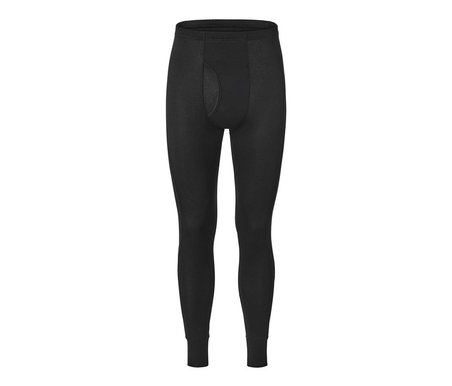 Schwarze Thermo-Funktionsunterwäsche.