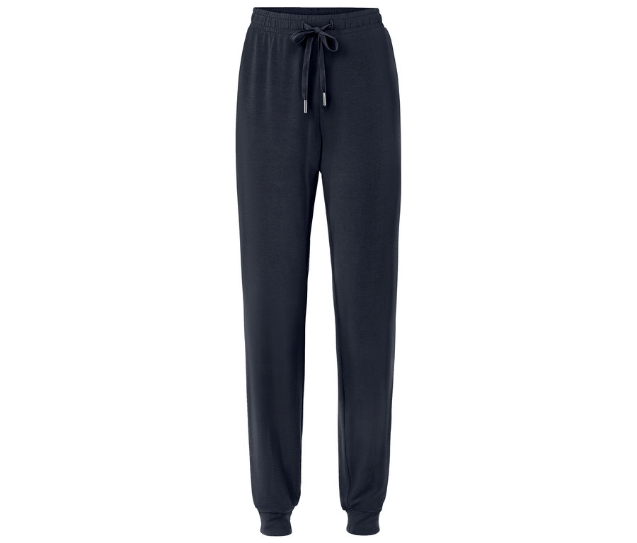 Dunkelblaue Trainingshose mit Kordelzug.