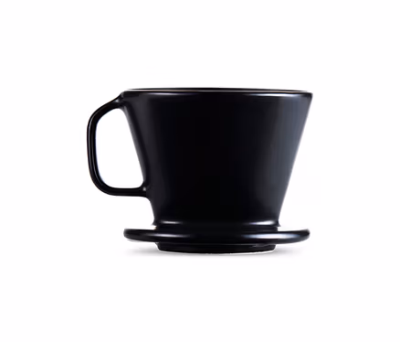 Schwarzer Kaffee Handfilter, Größe 101.