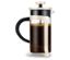 Kanne: transparent<br>Gestell: beige<br>Henkel und innerer Teil Deckel: schwarz