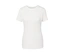 Weißes Basic T-Shirt mit kurzen Ärmeln und Rundhalsausschnitt.