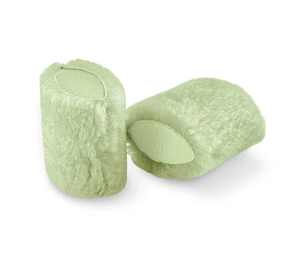 Zwei hellgrüne Fleckenmäuse.