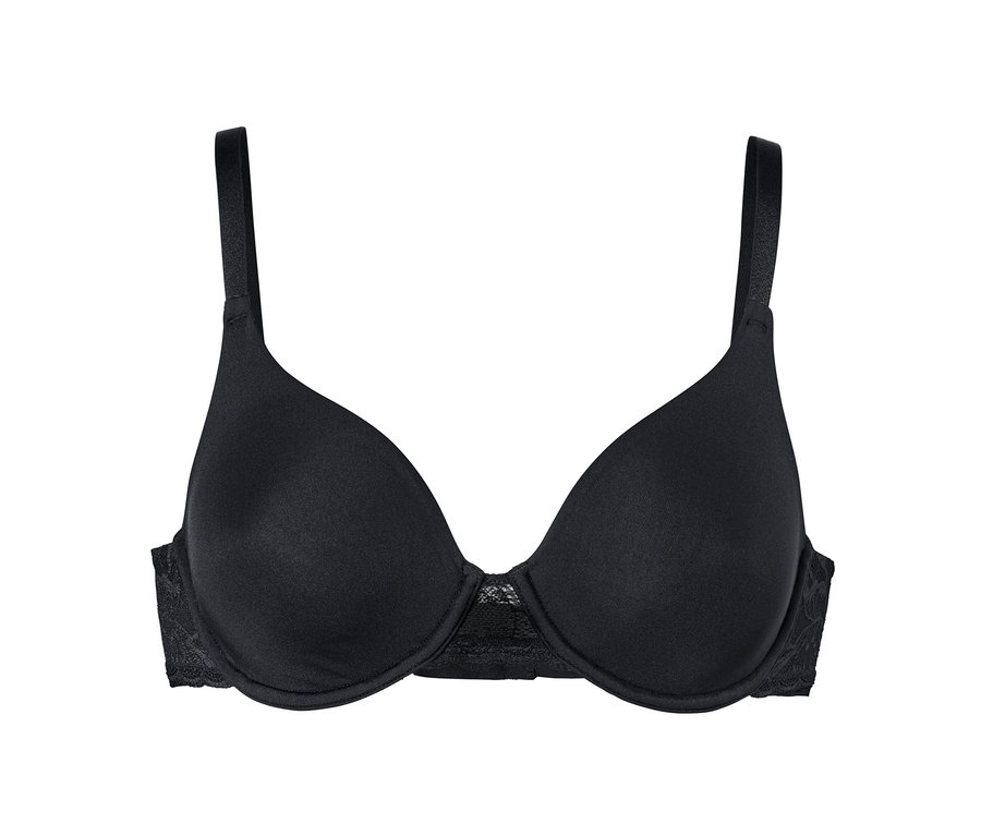 Schwarzer Bügel-BH.