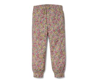 Mehrfarbiger Blumen-Alloverprint
