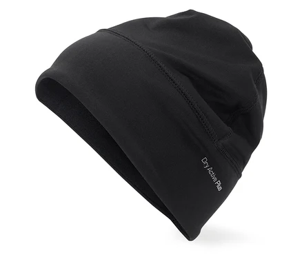 Schwarze Dry Active Plus Mütze.