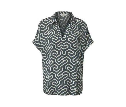 Bedruckte Bluse.