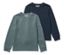 2 Kinder-Sweatshirts mit angerauter Innenseite, blau und salbei - /img/gwQnzJ1d/64/image.jpeg