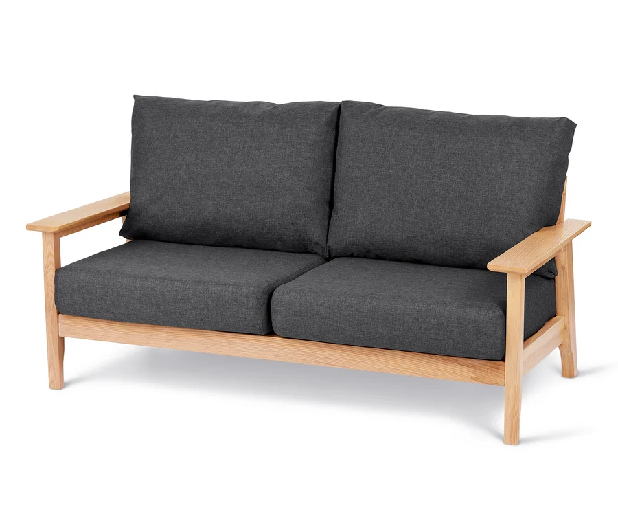2-Sitzer-Sofa aus FSC®-zertifiziertem Holz bei Tchibo kaufen | 116125