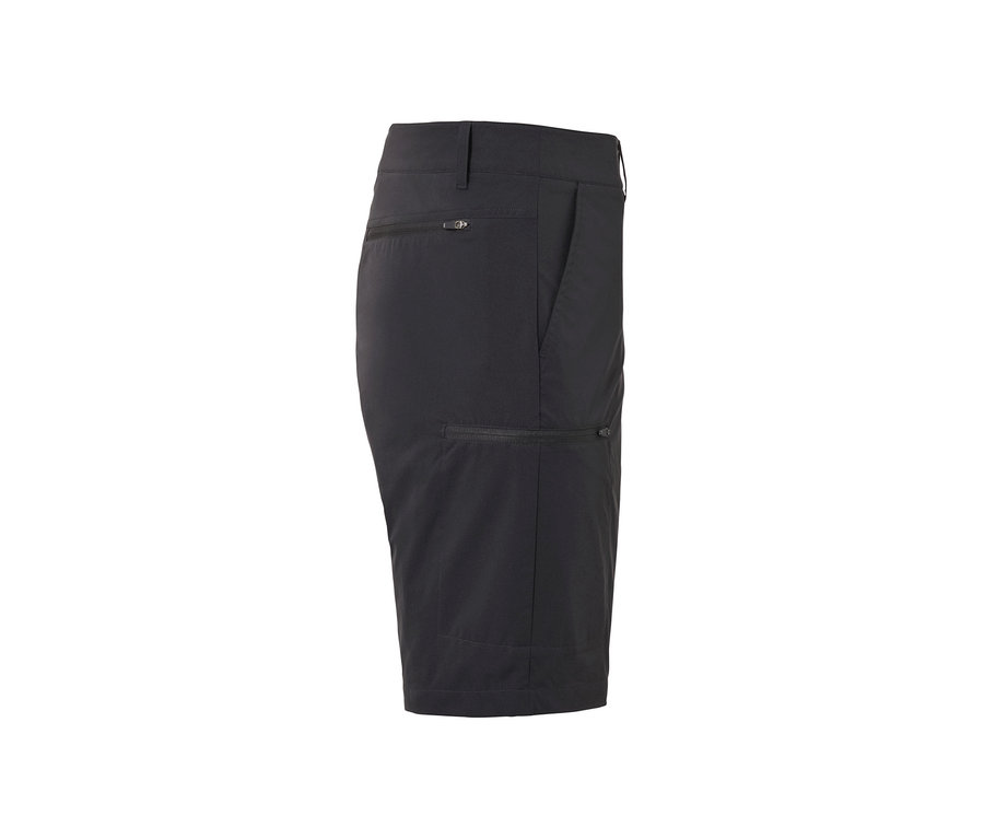 Detailaufnahme einer Softshell-Funktionsshorts.