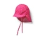 Pinke Kinder-Sonnenmütze mit UV-Schutzfaktor 80.