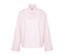 Seidensticker Oversize Hemdbluse in Rosé mit weißen Streifen.